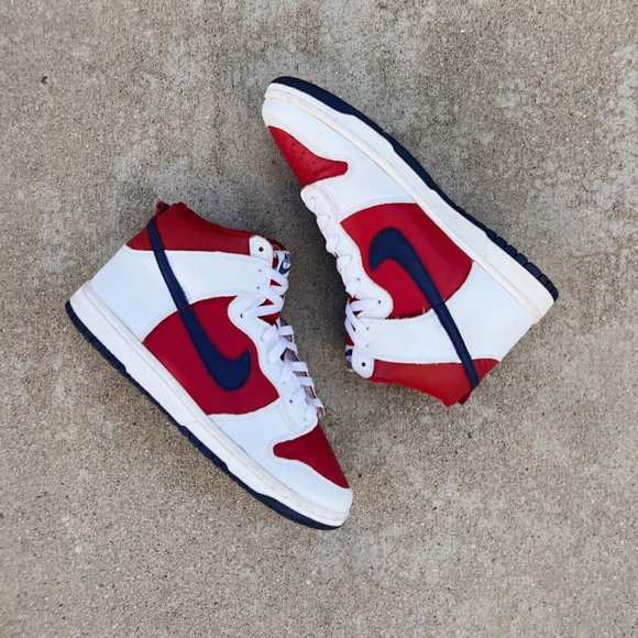 2003 nike dunk high varsity red